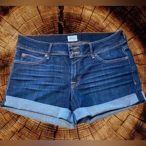 Hudson Croxley Mid Thigh Short W30 Dark Wash Premium Denim Like New